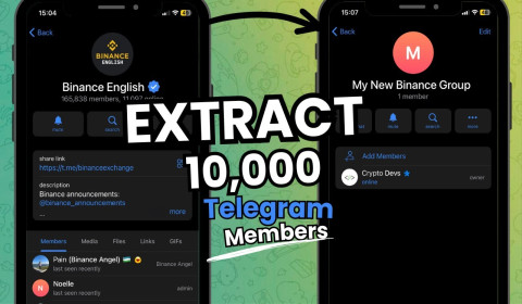 Scrape Active Telegram Members and Add them to your Own Group